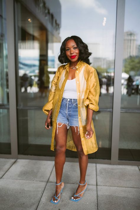 The Best Style Moments At Essence Festival 2019 - Essence Essence Festival Outfits, Essence Festival, Fest Outfits, Style Muse, Best Style, Black Women Fashion, Mellow Yellow, Retro Stil, Spring Summer Outfits