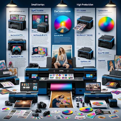 Epson sublimation printers - a guide to Epson's core offering – Castle Ink Sublimation Printer, Eco Friendly Design, Custom Clothing, Sublimation Paper, Dye Sublimation, Print Images, Custom Clothes, Budget Friendly, Sublimation Printing