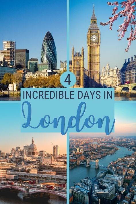 5 Days In London, 4 Days In London, London England Travel, Itinerary Ideas, London Itinerary, Travel London, London Vacation, Day Trips From London, Travel Guide London