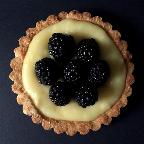 Blackberry Lemon Tart - BARE BAKERY Blackberry Tart, Blackberry Lemon, Lemon Tart, How To Get Warm, How Beautiful, Mini Cheesecake, Blackberry, Tart, Cheesecake