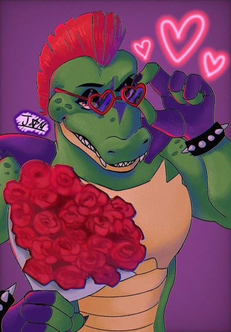 Fnaf Montgomery Gator, Montgomery Gator Fanart, Monty Gator Fanart, Fnaf Valentines, Monty Gator, Montgomery Gator, Fnaf Sb, Yandere Characters, Animatronic Fnaf