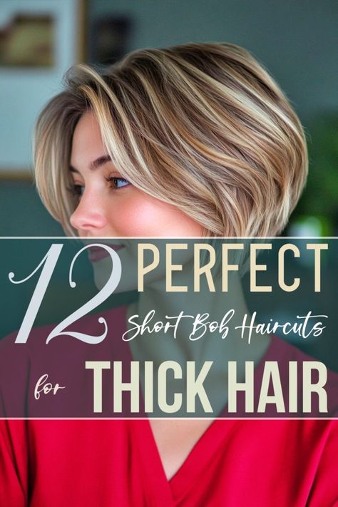 If you have thick hair, you might worry about whether a bob haircut will work for you. Many people with thick hair have expressed frustration about styling it, but don’t stress—it’s definitely possible to rock a beautiful bob. Here are some stunning bob haircut ideas for thick hair that will prove it can be done! Short Bob Thick Hair, Long Layered Bob Haircuts, Thick Short Hair Cuts, Tattoos Elbow, Thick Bob, Simple Selfie Poses, Ladies Short Hairstyles, Short Short Hair, Simple Selfie