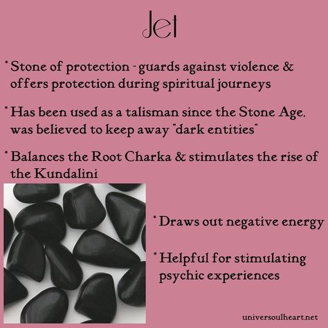 Jet Stone Meaning, Jet Stone Jewelry, Jet Crystal Meaning, Jet Gemstone, Crystal Grimoire, Shiny Rocks, Crystal Tips, Jet Crystal, Magic Things