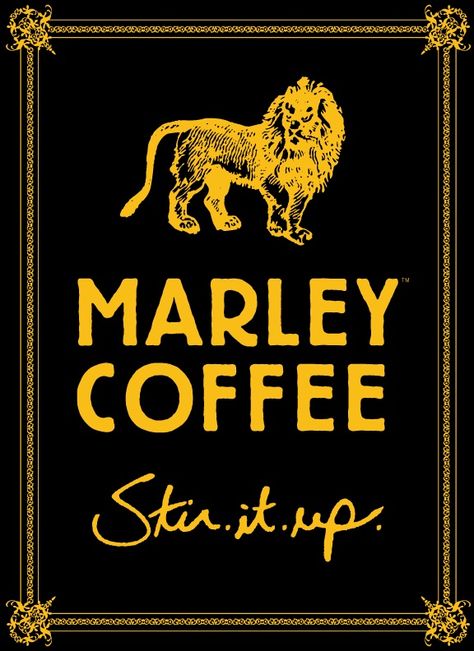 Marley Coffee, Lion Of Judah, Coffee Bean, Coffee Humor, Coffee Art, Bob Marley, Love Is Sweet, Coffee Break, Best Coffee