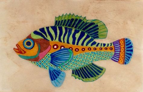 Art Fish Painting, Creature Marine, Art Fish, Fish Illustration, Fish Wall Art, Fish Sculpture, Art Poetry, Ceramic Fish, Fish Drawings