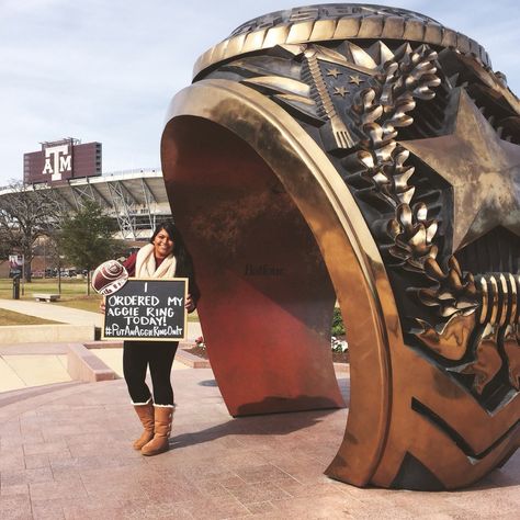 A Detailed Guide to Aggie Ring Day College Ring Ceremony, Aggie Ring Day Party, Aggie Ring Day Pictures, Aggie Ring Dunk Cookies, Grad Songs, Aggie Ring Dunk Pitcher, Aggie Ring Dunk, Aggie Ring Day, Ring Dunk