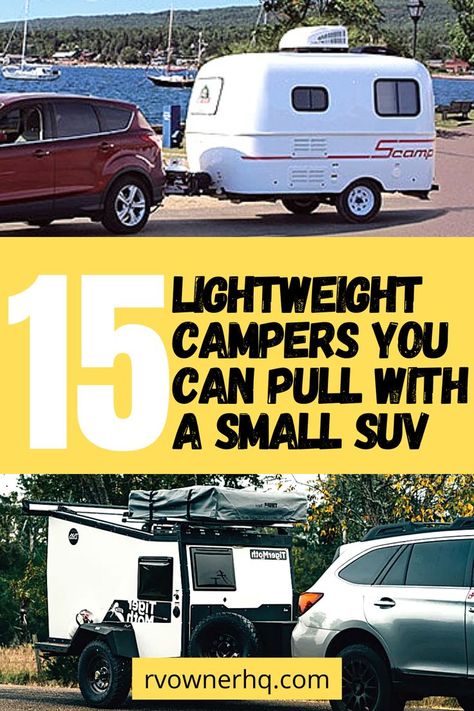 Tow Behind Camper, Lightweight Campers, Small Campers, Small Suv, Camper Van, Recreational Vehicles, Rv, Blog Post, Most Popular