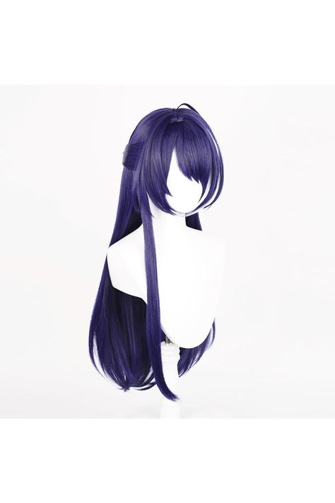 Honkai: Star Rail Acheron Purple Cosplay Wig for Women long Straight Hair Cos Anime Party Wig Halloween,Christmas,Comic Acheron Cosplay, Purple Cosplay, Christmas Comics, Anime Party, Party Wig, Wig Ideas, Honkai Star Rail, Long Straight Hair, Cosplay Wig