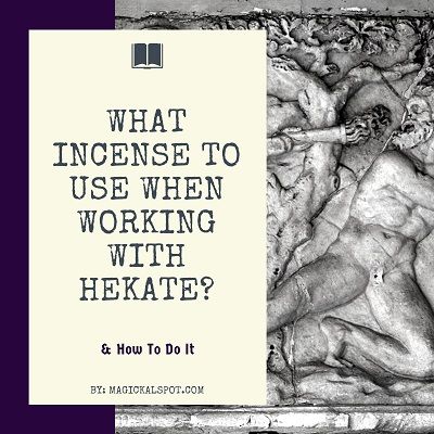 Incense For Hecate, Hecate Offering Ideas, Hecate Herbs, Hecate Spells, Hecate Incense, Hecate Witchcraft, Working With Hecate, Hekate Prayer, Incense Smudging