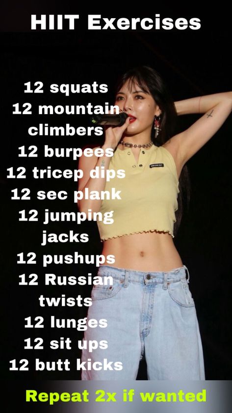 Hyuna is an inspiration to me. Her body is actual goals #bodygoals #hyuna Kpop Idol Workout Challenge, Kpop Inspired Workout, Kpop Idol Leg Workout, Kpop Idol Leg Workout Routine, Kpop Workout Schedule, Straykids Workout Routine, Jennie Workout Routine, Blackpink Workout Routine, Kpop Idol Workouts