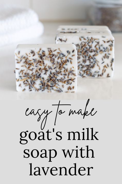 Easy Goat Milk Soap Recipe, Goat Milk Soap Benefits, Diy Goat Milk Soap, Goat Milk Soap Base, Breastmilk Soap, Goat Milk Soap Recipe, Milk Soap Recipe, Homemade Goat Milk Soap, Goat Milk Recipes