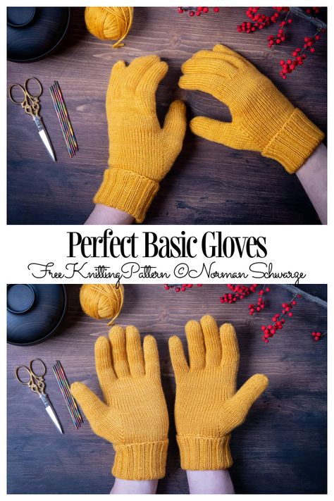 Knitting Gloves Pattern, Knitted Mittens Pattern, Glove Pattern, Gloves Pattern, Knit Gloves, Quick Knits, Crochet Mittens, Sock Knitting Patterns, Mittens Pattern