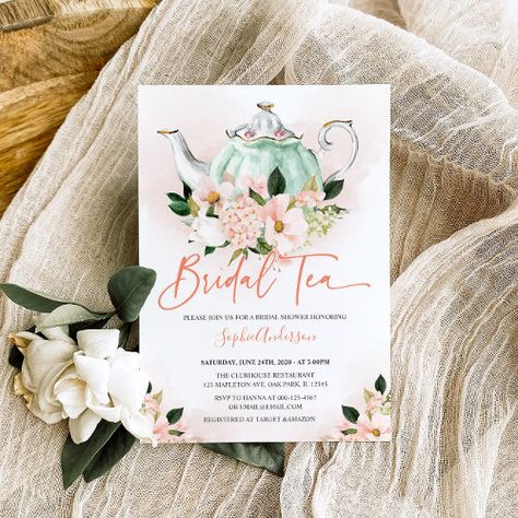 $2.95 | Soft Pink Floral Bridal Tea Party Bridal Shower - tea party, tea bridal shower, tea party invitation, bridal shower tea party invitation, bridal tea invitation, bridal tea party invitation, bridal tea party invite, tea party bridal shower invitation, blush floral, watercolor Tea Party Blue, Bridal Tea Party Invitations, Tea Party Baby Shower Invitations, Baby Tea Party, Bridal Tea Invitations, Tea Party Bridal Shower Invitations, Bridgerton Tea Party, Tea Bridal Shower Invitations, Baby Shower Tea Party