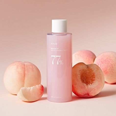 Peach Extract, Hydrating Essence, Flaking Skin, Skin Care Toner Products, Peach Fruit, Moisturizing Toner, Hydrating Toner, Vegetable Protein, The Face Shop