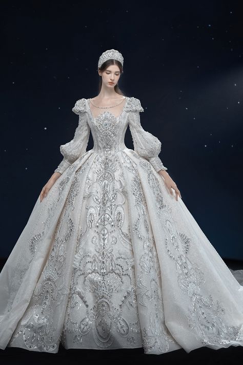 Murphy - TheAtelier Royal Wedding Dress Queens, Princess Wedding Theme, Queen Wedding Dress, Parisienne Style, Royal Wedding Dress, 2024 Spring Summer, Tulle Ball Gown, Fantasy Gowns, Anime Dress