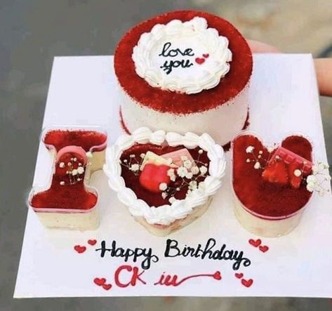 Couple Cake Designs Birthday, Romantic Bday Cake For Husband, Anniversary Chocolate Cake Design, Happy Anniversary Cake Couple Cute Ideas, Wife Birthday Cake Design, Alphabet Cake Design, Cake Designs For Boyfriend, Anniversary Cakes Ideas Couple, Birthday Cake For Wife