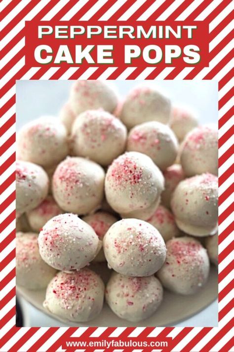 Pepermint Cake, Peppermint Cake Pops, Elegant Christmas Dessert, Peppermint Brownie Cake Pops, Cake Pop Icing, White Chocolate Cake Pops, Christmas Cake Pops Recipe, Gluten Free Cake Pops, Frozen Cake Pops