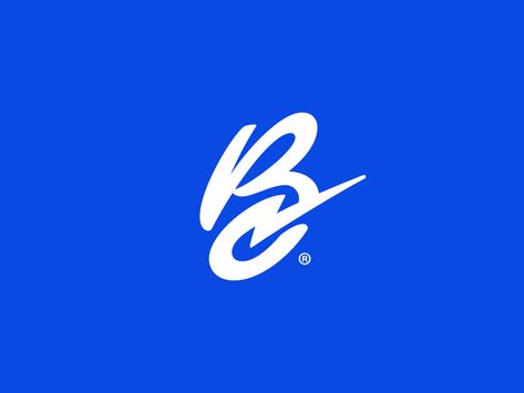 Blue Logo Design, Lettermark Logos, Type Logo, 타이포그래피 포스터 디자인, B Logo, Logo Design Ideas, Modern Logo Design, Badge Design, Minimalist Logo Design