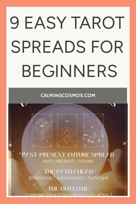 Discover the top 9 tarot spreads perfect for beginners to explore and deepen their practice. Tarot Spreads Beginners Daily, Daily Tarot Spreads, Tarot Spreads Beginners, Relationship Tarot, Work Opportunities, Online Tarot, Daily Tarot, Spiritual Tools, Tarot Card Meanings