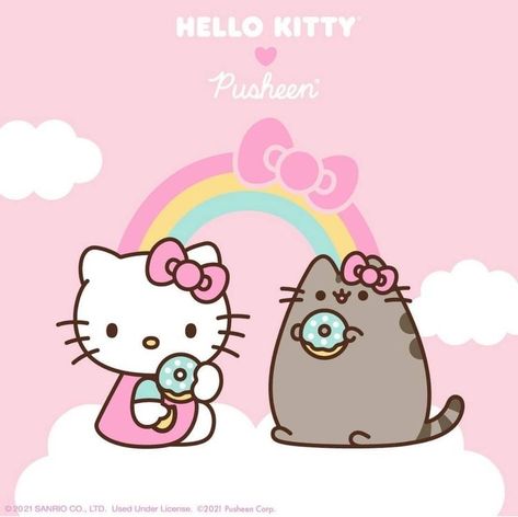 Jasmine Core, Hello Kitty X Pusheen, Pusheen Birthday, Core Pfp, Kawaii Princess, Pink Wallpaper Hello Kitty, Pusheen Cute, Princess Kitty, Kitty Pictures