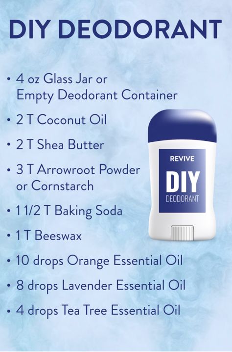 Deodorant Essential Oil Blends, Diy Antiperspirant Deodorant, Diy Lume Deodorant Recipe, Essential Oils For Deodorant, Essential Oil Diy Projects, Deodorant Diy, Natural Deodorant Recipe, Diy Natural Deodorant, Homemade Deodorant Recipe