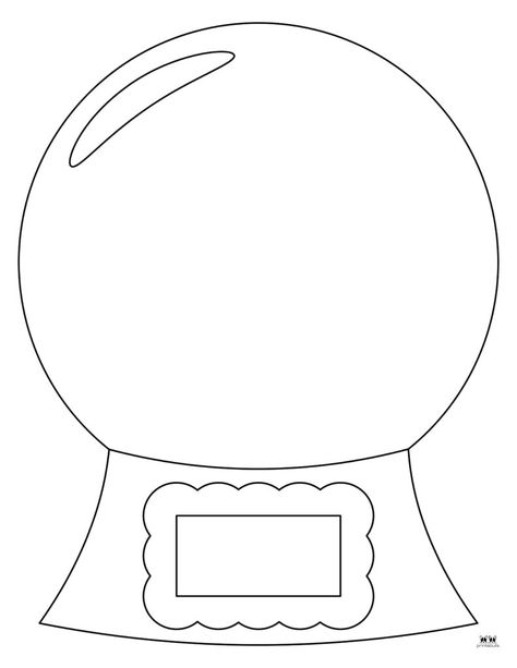 While you can't shake these ones, these snow globe coloring pages and templates will still provide plenty of fun for your little ones! 100% FREE! Snow Globe Printable Template, Snowglobe Template Free Printable, Snowglobe Printable, Snowglobe Template, Snow Globe Template, Globe Outline, Template Free Printable, Crazy Crafts, Printable Christmas Coloring Pages