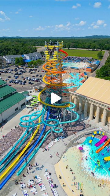 Theme Park Explorers on Instagram: "Waterslide heaven… have you ever heard of this place? 😍 Wisconsin Dells is “The Waterpark Capital of the World®!” Over 200 different waterslides are spread across many indoor and outdoor waterparks. They have every slide imaginable: from super intense to ones for families. Also, the tallest slide in America recently opened here 🙌🇺🇸 @waterparkcapital #Lovethedells #waterpark #waterslide #adrenaline #slide" Crazy Water Slides, Water Park Ideas, Fun Water Parks, Theme Park Ideas, Water Theme Park, Park Ideas, Wisconsin Dells, Waterpark, Slide In