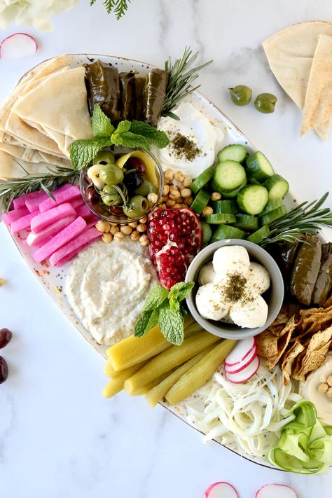 The Perfect Lebanese Mezze Platter