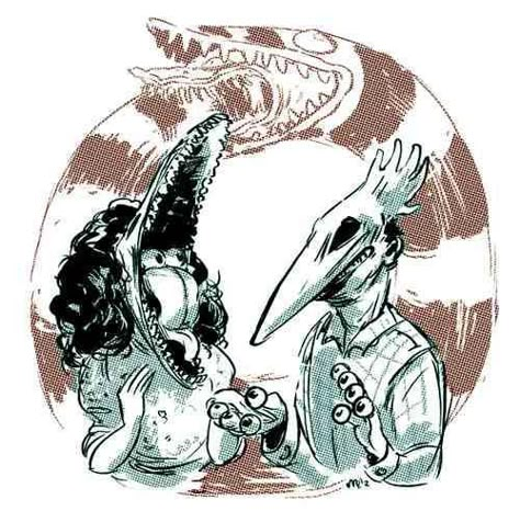 Adam and Barbara and a sandworm. Adam And Barbara Beetlejuice, Barbara Beetlejuice, Adam And Barbara, Tim Burton Personajes, Beetlejuice Tattoo, Beetlejuice Art, Beetlejuice Fan Art, Beetlejuice Musical, Beetlejuice Sandworm