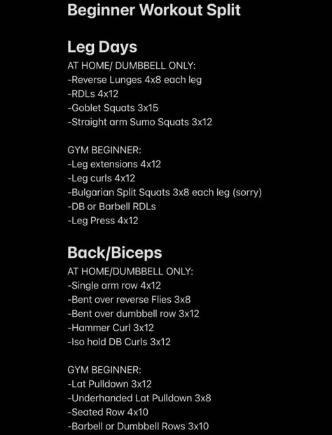 3 Day Workout Split Dumbell, Dumbbell Only Workout Plan, 3 Day Split Workout, 3 Day Split, Weightlifting Routine, Split Workout, Pull Day Workout, Gym Plans, Workout Split