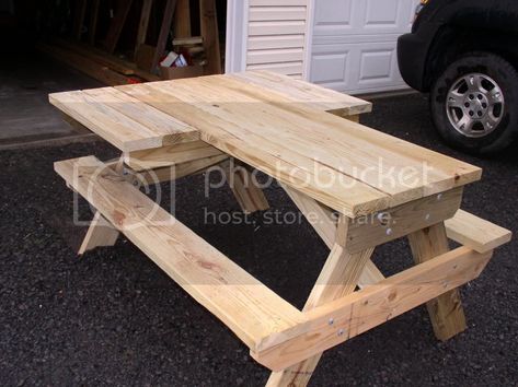 Shooting bench | The HuntingPA.com Outdoor Community Shooting Bench Ideas, Portable Shooting Bench, Shooting Table, Shooting Bench Plans, Picnic Table Plans, Backyard Picnic, Shooting Targets, Built In Bench, Fire Pit Backyard