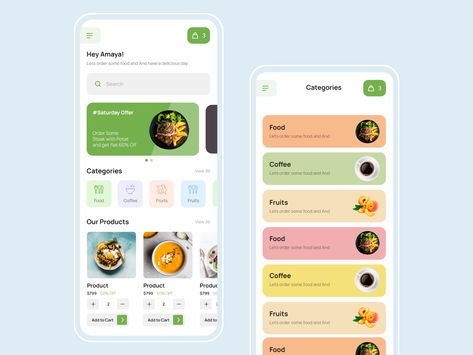 Food Ux Design, Recipes App Design, Recipe App Ui Design, App Ideas Inspiration, Restaurant App Design, Recipe App Design, Food App Ui Design, Food App Design, Meal Plan App