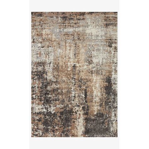 Williston Forge Square Ballymena Abstract Power Loom 1'6" x 1'6" Brown/Gray Area Rug | Wayfair Grey Runner, Rug Guide, Target Rug, Loloi Rugs, Austin Design, Fine Linens, Abstract Rug, Transitional Design, Rug Material