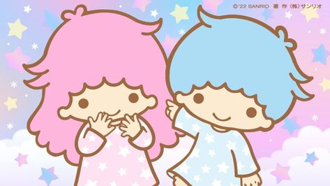 Kiki And Lala, Hello Sanrio, Sanrio Icons, Sanrio Little Twin Stars, Kiki Lala, Sanrio Stuff, Sanrio Wallpaper, Hello Kitty Items, Twin Stars