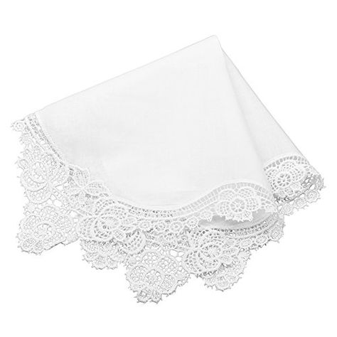 Milesky Bridal Wedding Crochet Lace Handkerchief Premium ... https://smile.amazon.com/dp/B01NAPPBGD/ref=cm_sw_r_pi_dp_U_x_DfvUAbK8PKVK5 Wedding Crochet, Ladies Hanky, Women's Handkerchief, White Handkerchief, Lace Handkerchief, Classy Lady, Crochet Wedding, Wedding Handkerchief, Cotton Crochet