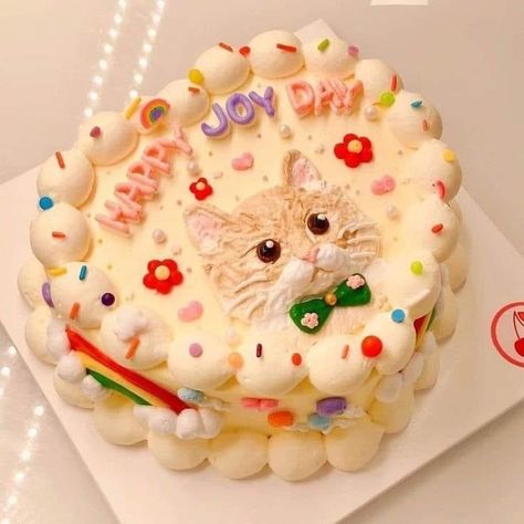 Cute Cat Birthday Cake, Cute Cat Cake Ideas, Cat Birthday Cake For Cats, Cat Birthday Cake Ideas, Cat Cake Birthday, Cake For Cats, Cake Designs Easy, Cat Cakes Birthday, Cat Cake Ideas