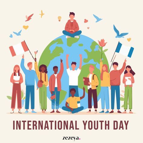 🌍 August 12th is INTERNATIONAL YOUTH DAY! 🌍 Each year, International Youth Day adopts a specific theme to focus on. For 2024, the theme is “Youth Empowerment for a Sustainable Future.”🌱 This theme aims to highlight the role of young people in driving sustainable development and fostering environmental stewardship. ✨I will take responsibility for your useful time today as well✨. Go check it out right now. . . 👉zezeya.com #zezeya, #YouthDay, #InternationalYouthDay, #YouthEmpowerment, #You... Environmental Stewardship, International Youth Day, Youth Empowerment, Youth Leader, Youth Day, Take Responsibility, Morning Skin Care Routine, Sustainable Future, Skincare Tools