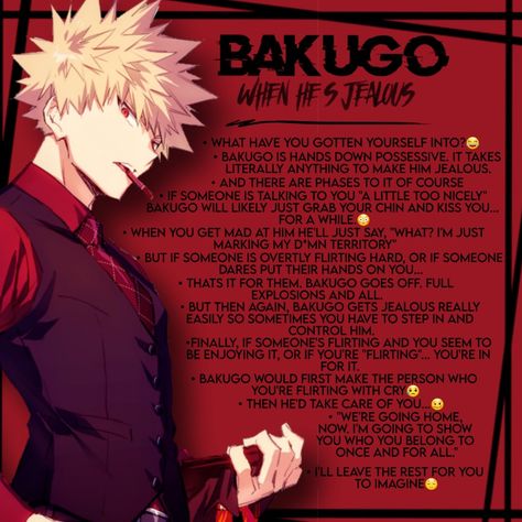 Katsuki Bakugou Headcanons, Bakugou X Yn Fanart, Eijirou Kirishima, Stop Wasting Your Time, Head Cannons, Bakugo Katsuki Fanart Cute, Mha Cosplay, Bakugou Manga, Katsuki Bakugo