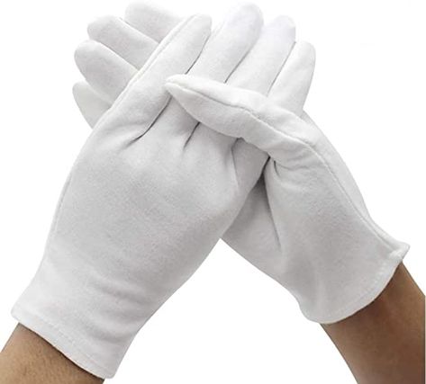 Moisturizing Gloves, Working Gloves, Summer Gloves, Gloves White, Wearing Color, Cotton Gloves, Hand Gloves, Fingers Design, Work Jewelry