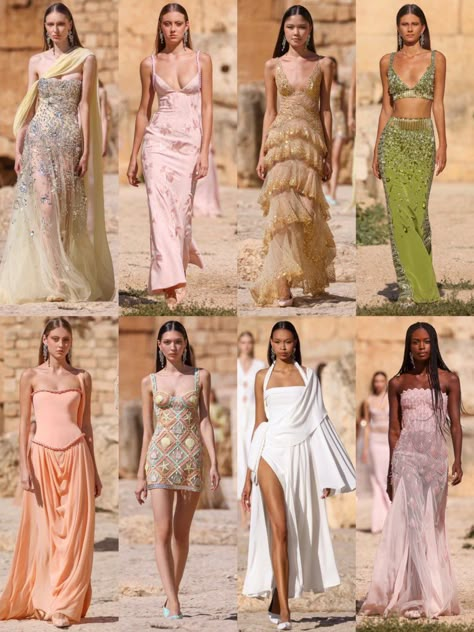 georges hobeika ss24 ✿ Georges Hobeika Ready To Wear, Ethereal Outfit, Runway Archive, Couture Bridesmaid Dresses, Big School, Rush Week, Runway Fashion Couture, Georges Hobeika, Prom Dress Inspiration