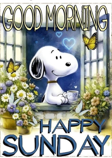 Sunday Snoopy, Snoopy Sunday, Good Morning Happy Weekend, Happy Sunday Images, Weekend Greetings, Happy Sunday Morning, Snoopy Collectibles, Sunday Images, Sunday Inspiration