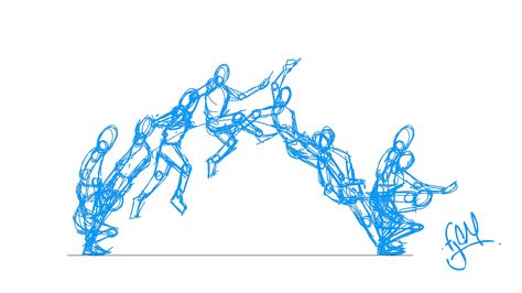 Jump_Cycle_Keyframes Jump Cycle, Jump Animation, Walking Animation, Animation References, Animation Classes, Adobe Animate, Animation Storyboard, Up Animation, Frame By Frame Animation