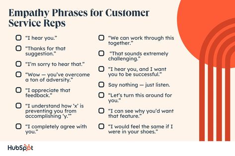 30 Empathy Phrases Customer Service Reps Should Use Good Customer Service Skills, Advertising Techniques, Promote Small Business, Social Media Posting Schedule, Small Business Online, What To Sell, Sharing Economy, Marketing News, Marketing Guide