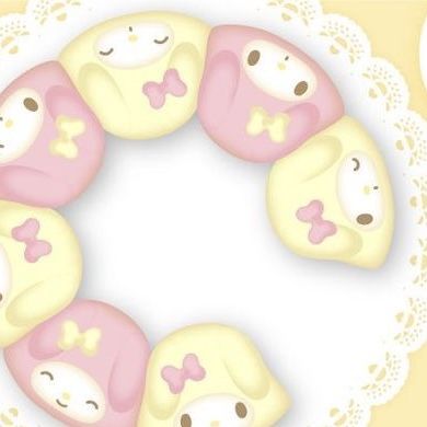 Yellow And Pink Icons, Pink And Yellow Widgets, Sanrio Art, Pink Pfp, Yellow Aesthetic Pastel, Pfp Discord, Profile Icon, Blue Board, Yellow Colour Scheme