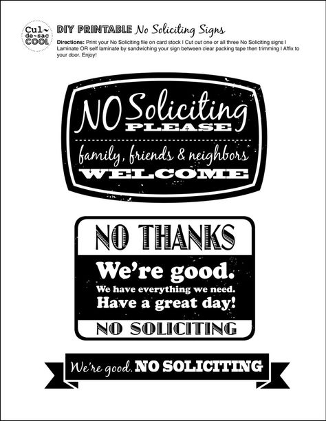 DIY Printable No Soliciting Signs                                                                                                                                                      More No Soliciting Sign Funny, Funny No Soliciting Sign, Southern Signs, Baby Sleeping Sign, No Soliciting Sign, No Soliciting Signs, Funny Wood Signs, No Soliciting, Welcome Door Signs