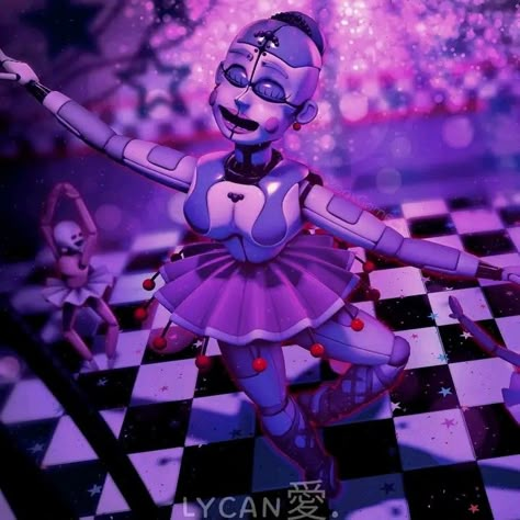 Ballora Pfp Icon, Ballora Wallpaper, Fnaf Sl Ballora, Sister Location Ballora, Ballora Sister Location, Fnaf Widgets, Fnaf Ballora, Icons Fnaf, Foxy Wallpaper