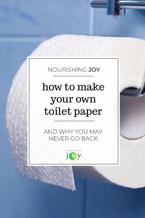 Making your own toilet paper may seem so "way out there," but once you try it, you realize how simple and sensible it really is. Besides, it saves a ton of money. :) Homemade Toilet Paper, How To Make Toilet Paper, How To Make Your Own Paper, Homestead Skills, Diy Toilet Paper, Homemaking Skills, Recipes For The Holidays, Diy Toilet, Diy Pantry