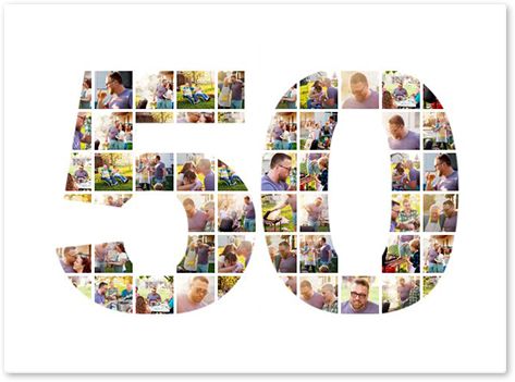 50 birthday photo collage top 50 Photo Collage, 50th Wedding Anniversary Decorations, Wedding Photo Collage, Make A Photo Collage, Birthday Photo Collage, Meaningful Artwork, Photo Collage Gift, 50 Birthday, Birthday Collage