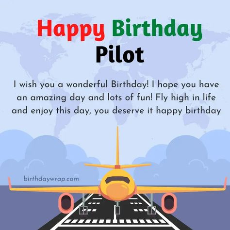 Pilot Birthday Wishes, Happy Birthday Pilot, Pilot Images, Button Heart, You Deserve It, Heart Touching, Happy Birthday Wishes, Birthday Quotes, Birthday Wishes