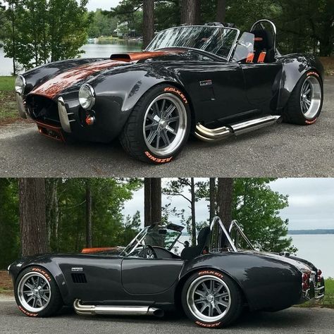 Shelby Cobra 427, Ac Cobra, Custom Muscle Cars, Ford Classic Cars, Nice Cars, Shelby Cobra, Mustang Cars, Hot Rods Cars, American Muscle Cars